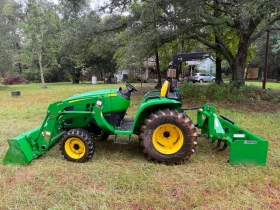2020 John Deere 3032E Tractor, Loader, Box Blade