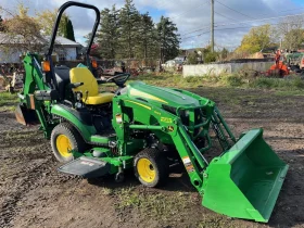 2018 John Deere 1025R Tractor – Loader, Backhoe & Mower