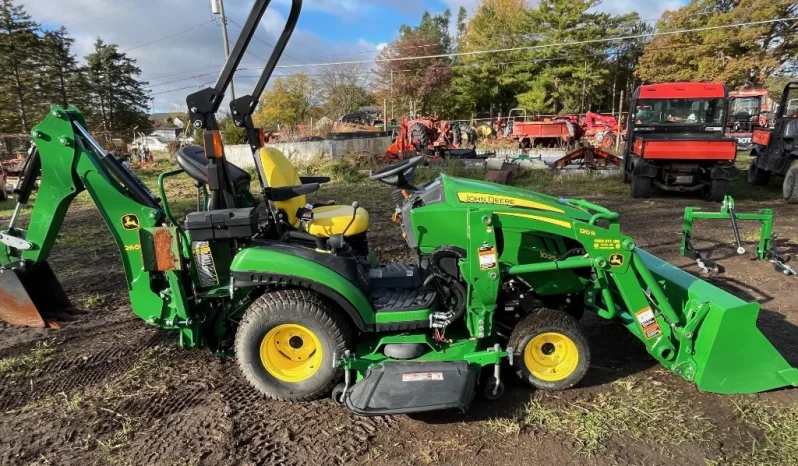 
								2018 John Deere 1025R Tractor – Loader, Backhoe & Mower full									