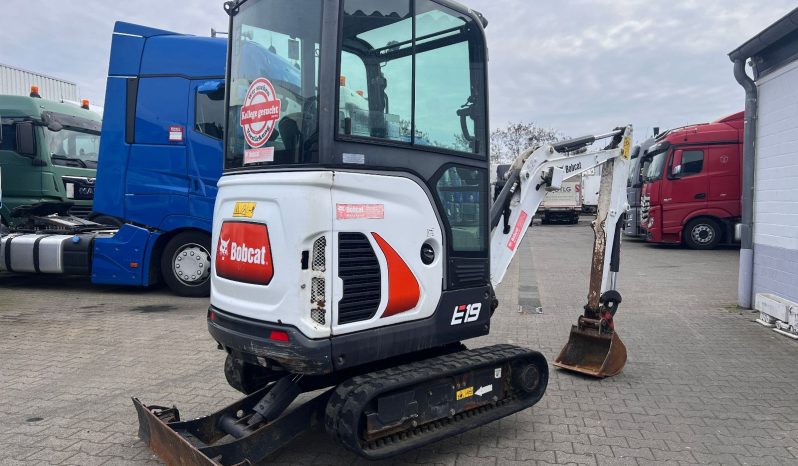 
								2018 Bobcat E19*Mini excavator*Operating hours 1809 h* full									