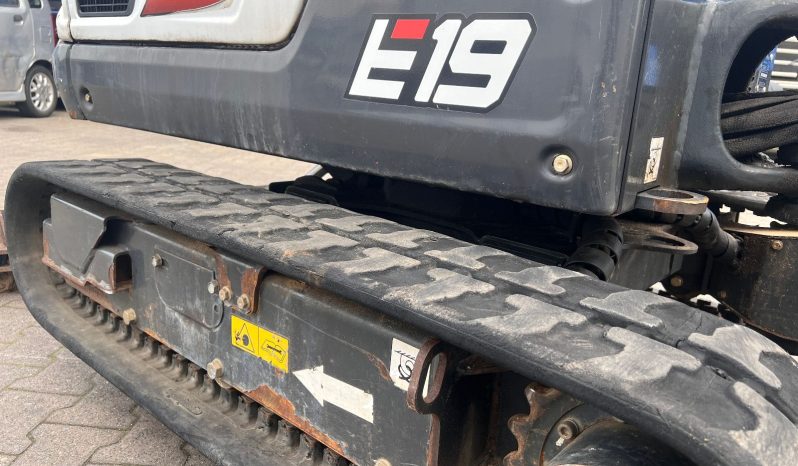 
								2018 Bobcat E19*Mini excavator*Operating hours 1809 h* full									