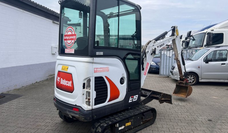 
								2018 Bobcat E19*Mini excavator*Operating hours 1809 h* full									