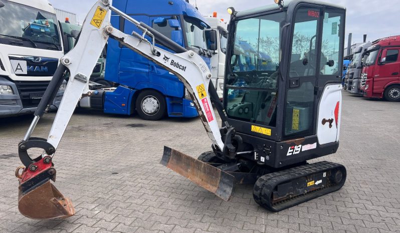 
								2018 Bobcat E19*Mini excavator*Operating hours 1809 h* full									